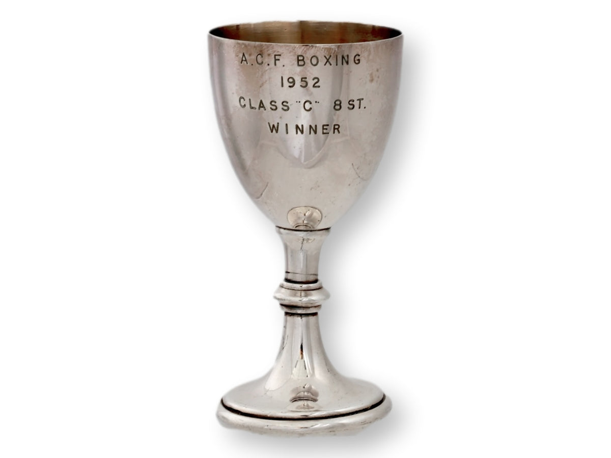 1952 Boxing Egg Cup Trophy