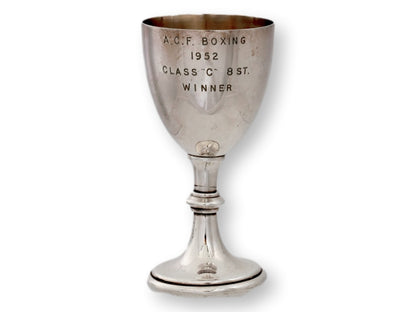 1952 Boxing Egg Cup Trophy