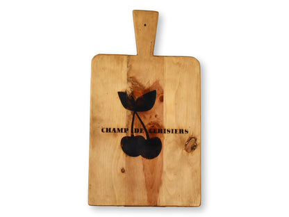 French “Champ de Cerisiers” Wooden Cutting Board
