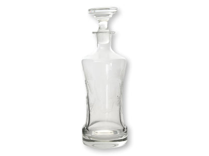 Heavy Crystal Decanter Set, 6 pcs