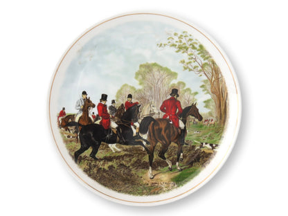 1960s J.F. Herring Sen. 'Famous Hunting Scenes' Plates, Set of 3