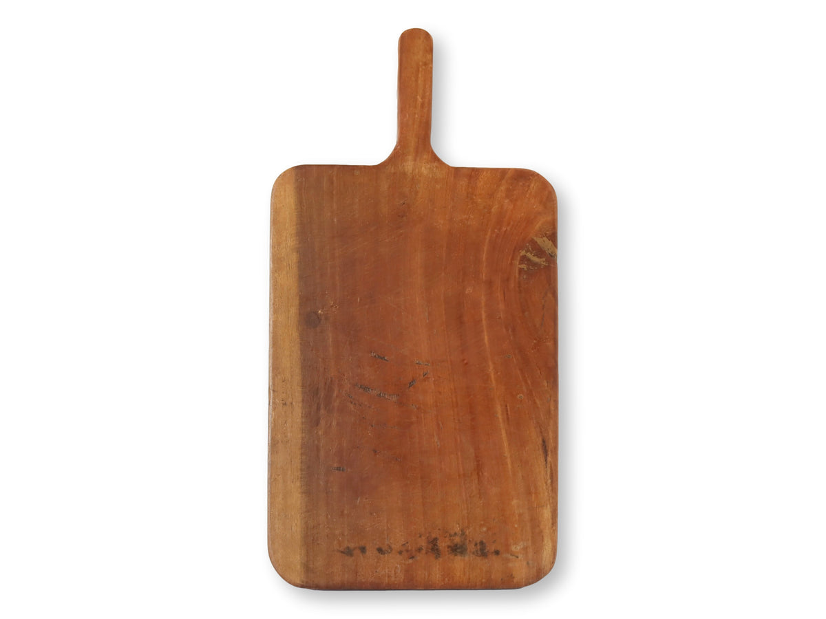 Antique French Cutting Board w/ French Bulldog