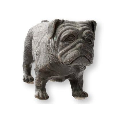 Large Bronze English Bulldog
