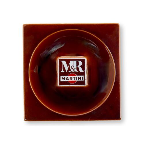 Vintage Martini & Rossi French Bistro Ashtray