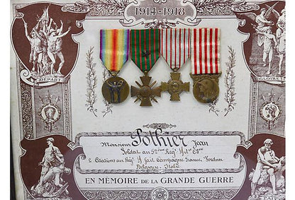 World War I French Souvenir De La Grande Guerre 1914 / 1918