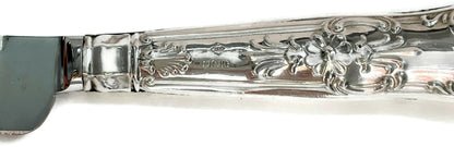 Late 20th Century English Sterling Silver Handled Cake Knife