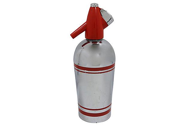 1960s Sparklets Streamline Chrome Soda Syphon