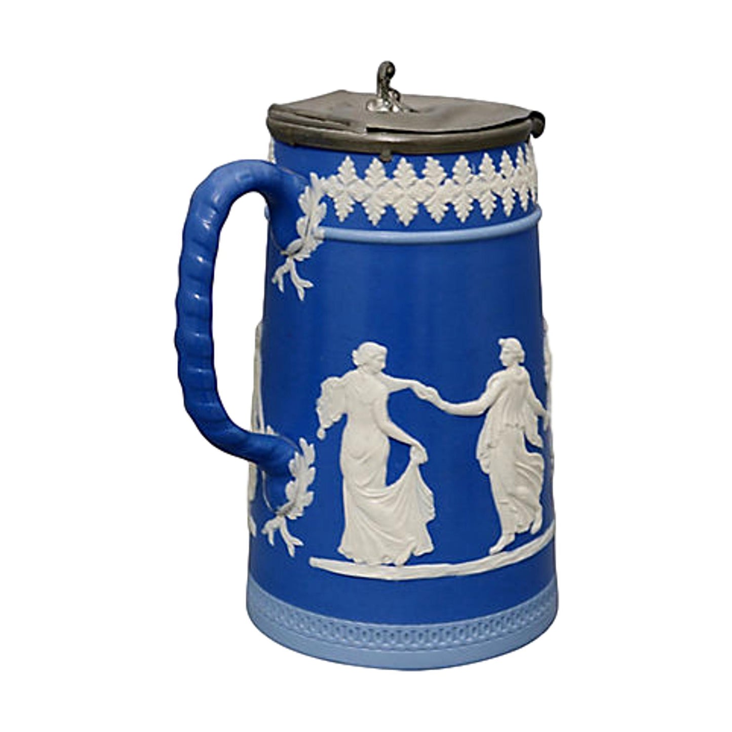 19th-C. Dudson Dancing Hours Pitcher