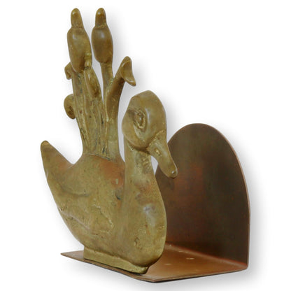 1970s Brass Duck Letter Holder