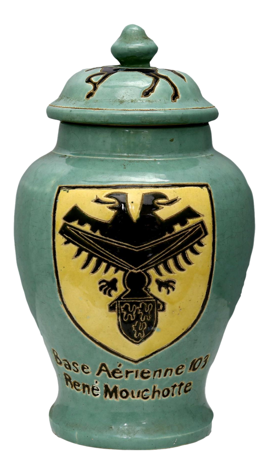 WWII French Military Commemorative Jar