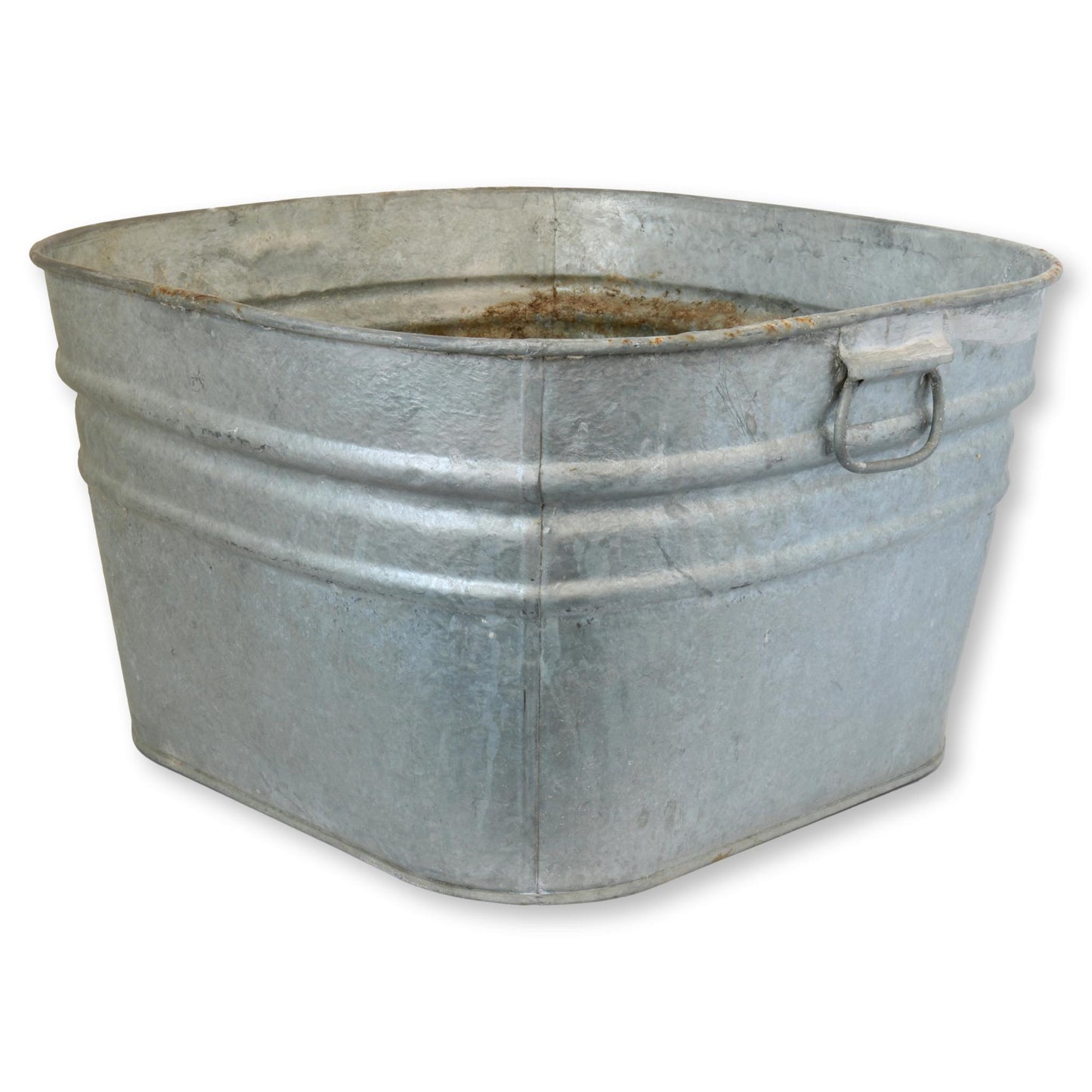 Vintage Galvanized Metal Tub / Planter