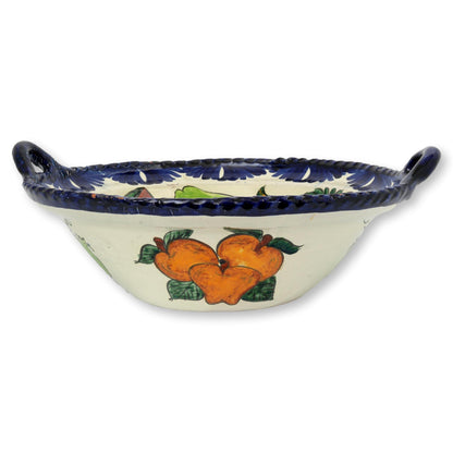 Large Italian Faience Centerpiece Bowl