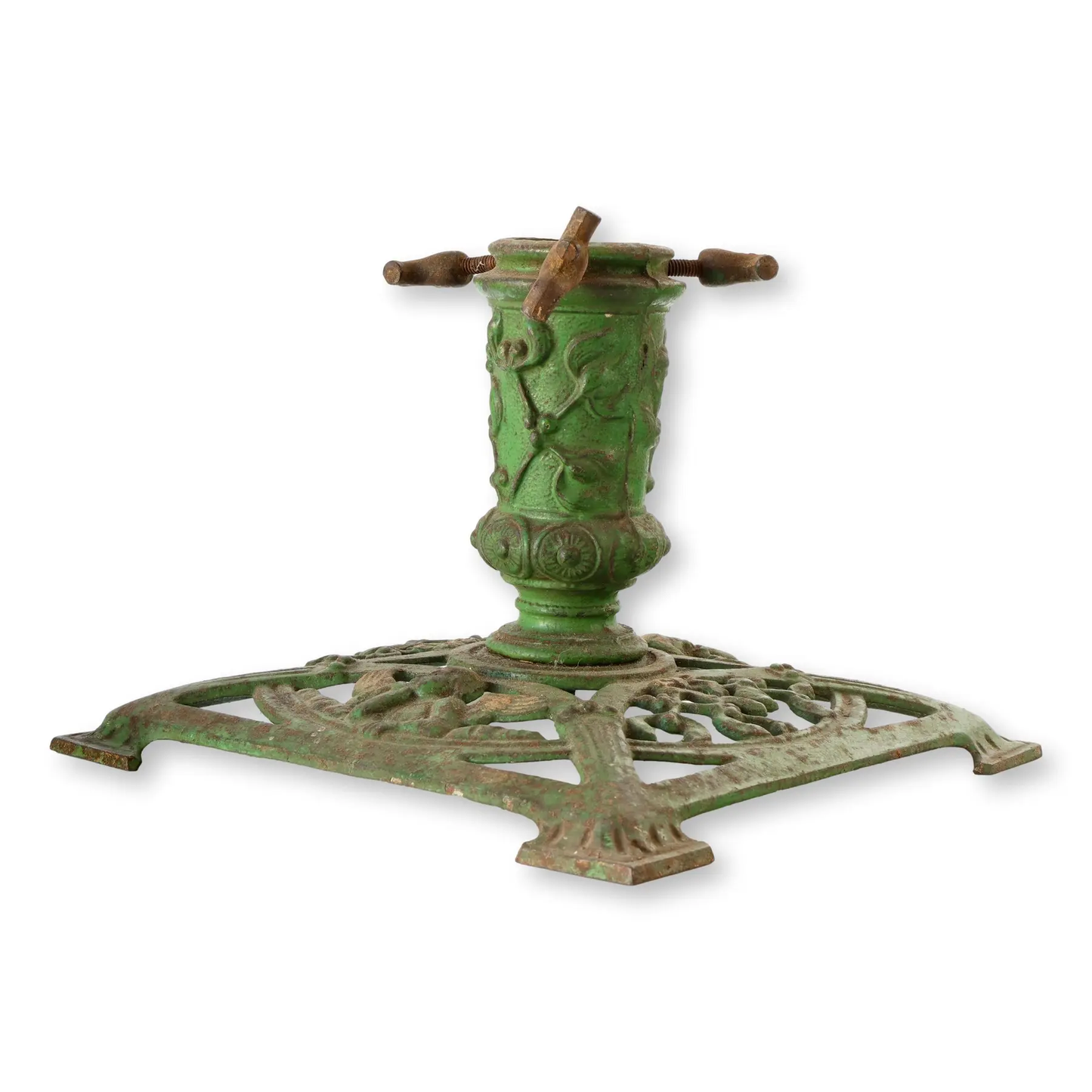 Early 1900s Cast Iron Christmas Tree Stand