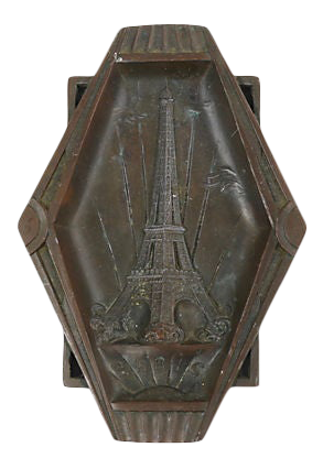 Midcentury Eiffel Tower Souvenir Ashtray