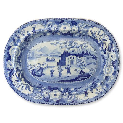 Early 19th Century Transferware Platter
