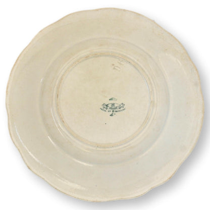 Antique French "Divorce" Plate