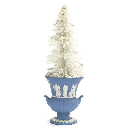 1960s Wedgwood Pot w/ Bottle Brush Tree