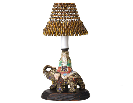 1930s Small Japanese Elephant Lamp