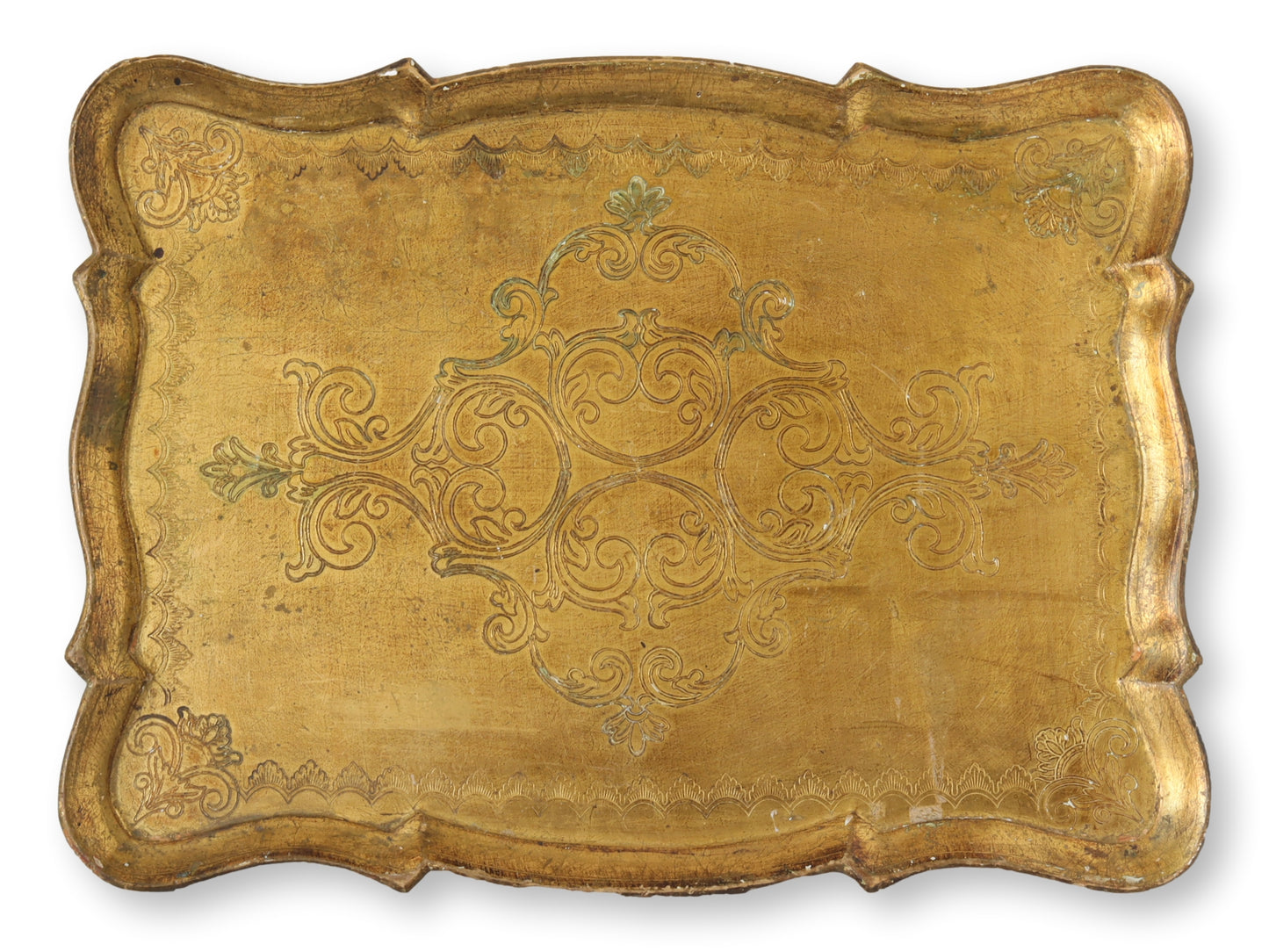 Oversized Italian Florentine Tray