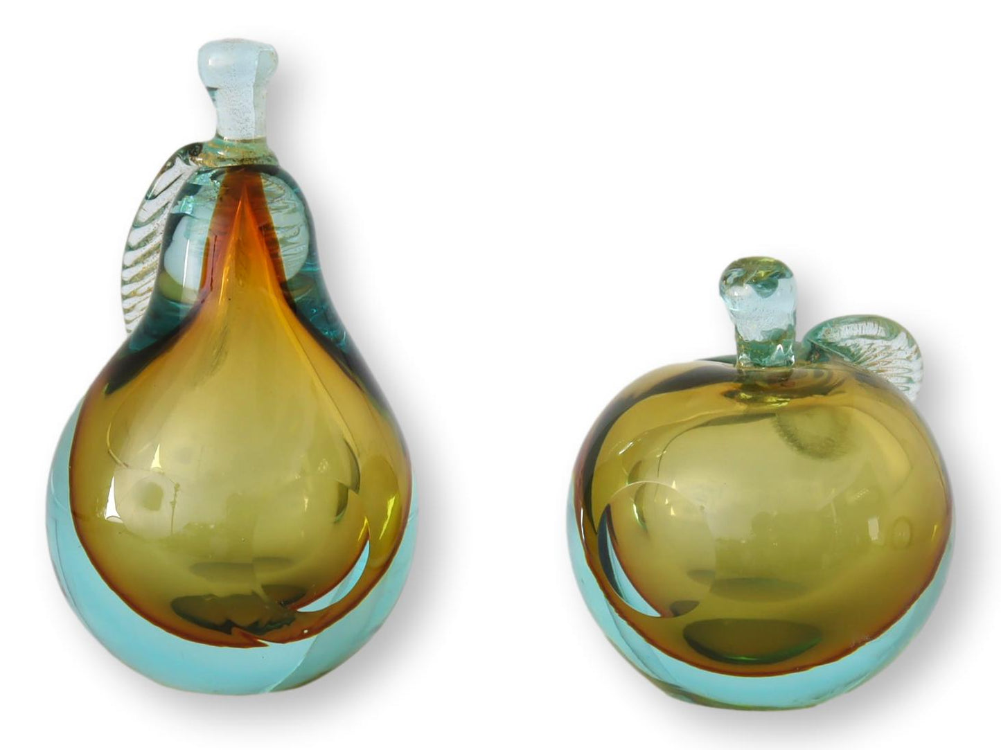 1960s Italian Murano Glass Bookends