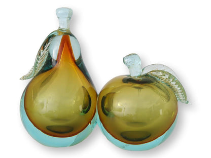 1960s Italian Murano Glass Bookends