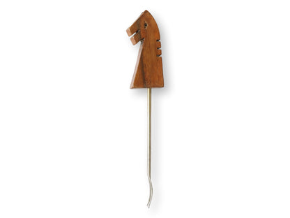 Midcentury French Dice Cocktail Sticks with Horse Heads
