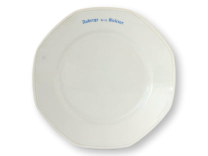 French Restaurant Plates, Set of 6