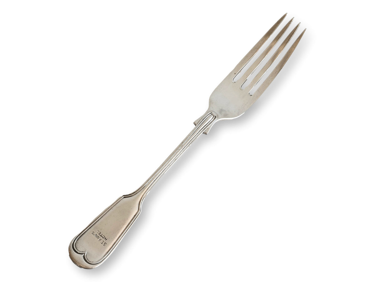 Vintage Walker & Hall "St. Annes" Hotel Forks, Set of 6