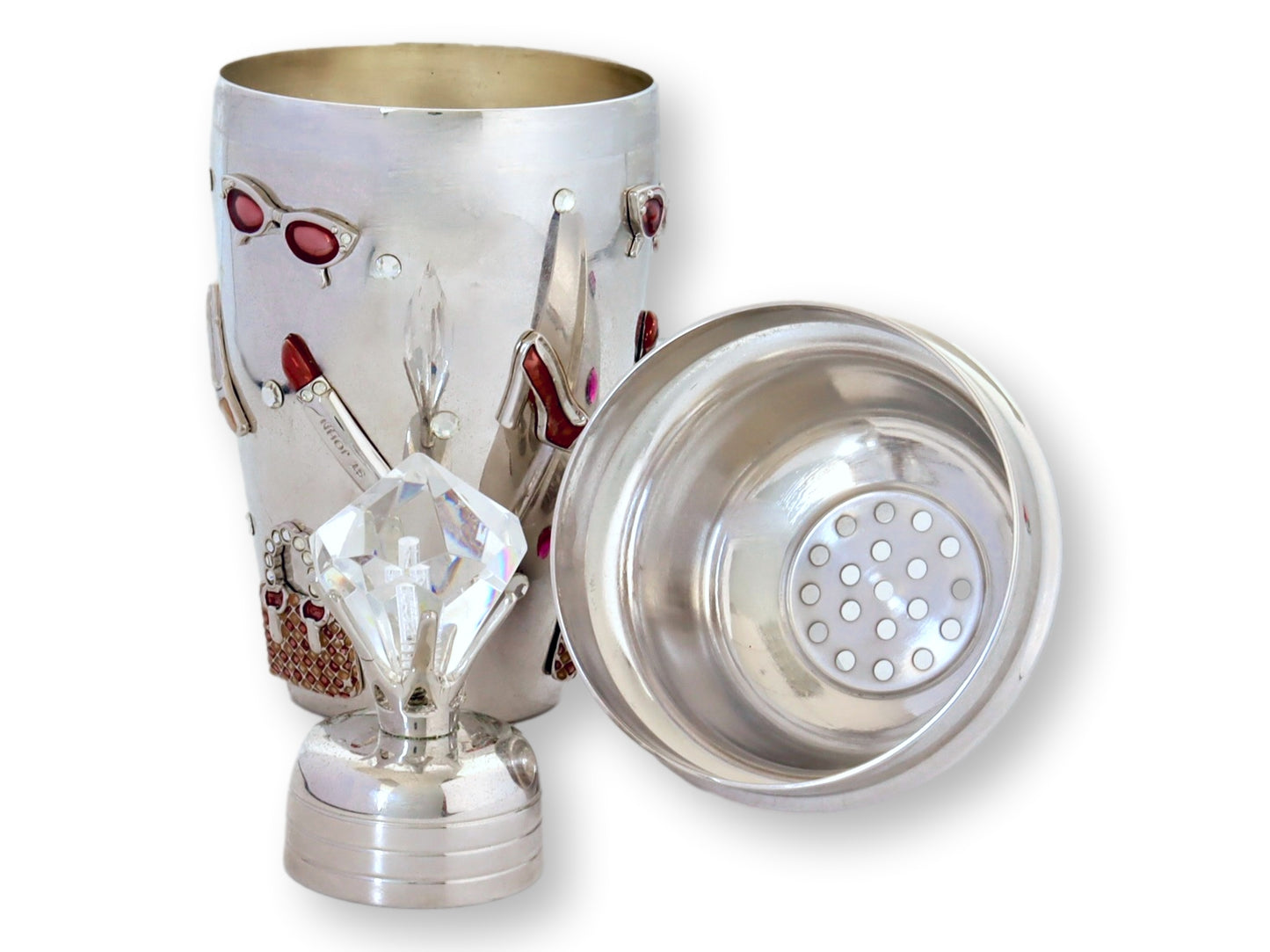 Limited Edition St. John Home Bejeweled Cocktail Shaker