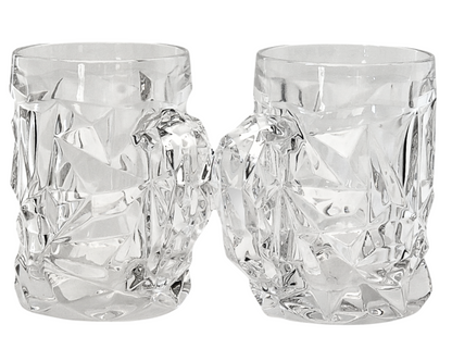 Vintage Tiffany & Co. Rock Cut Beer Mugs