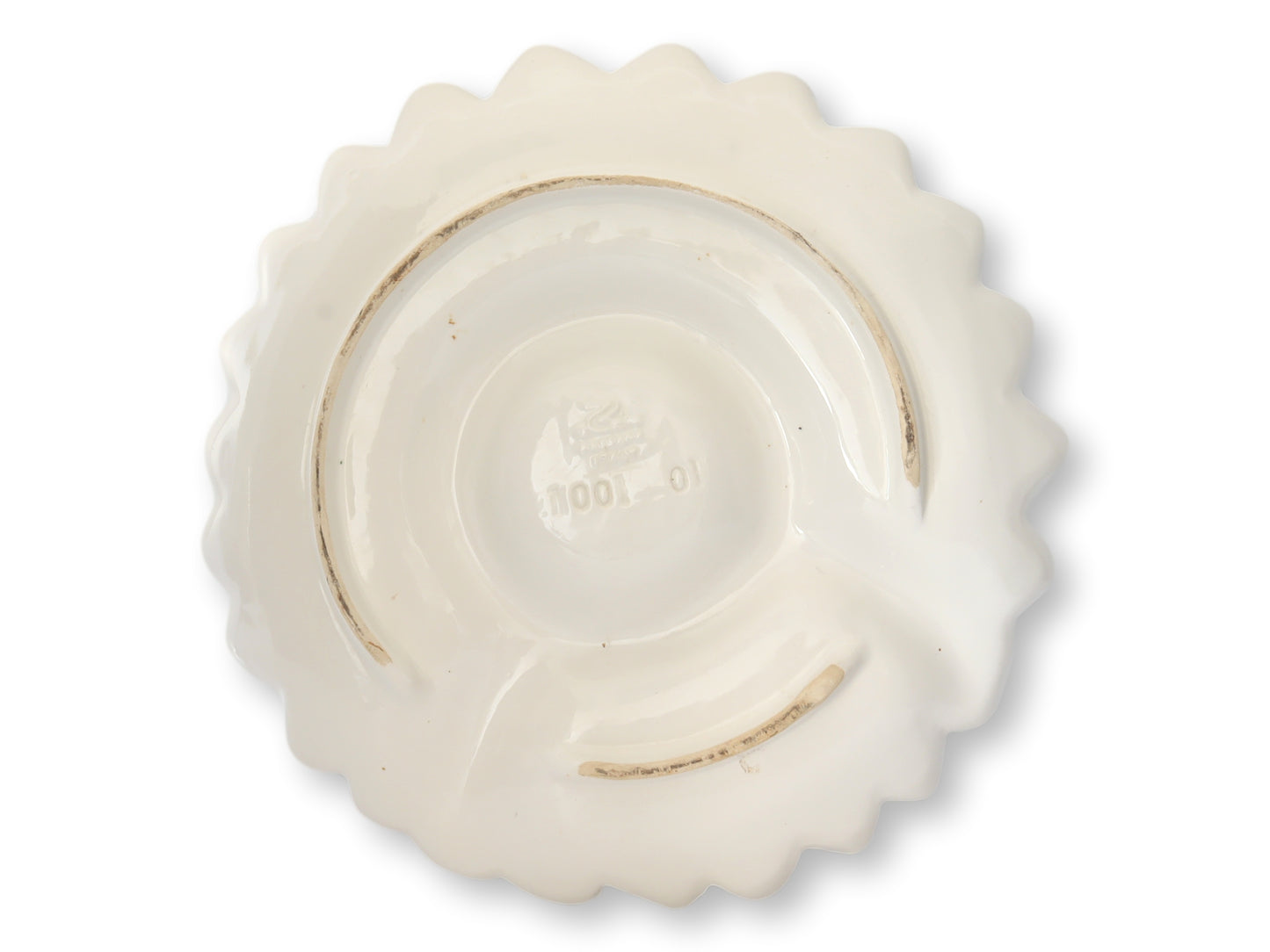 Midcentury Italian Majolica Artichoke Plates - Set of Six