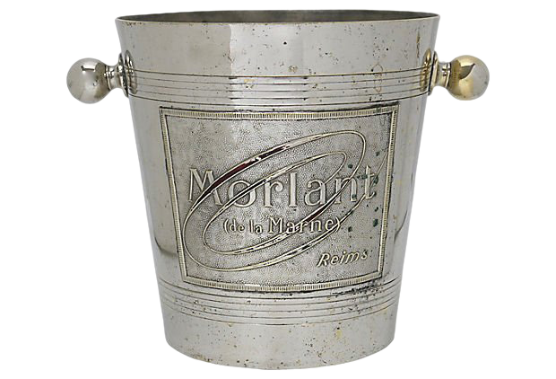 1940s French Reims Morlant Champagne Bucket