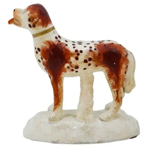 1840 English Staffordshire St. Bernard Dog