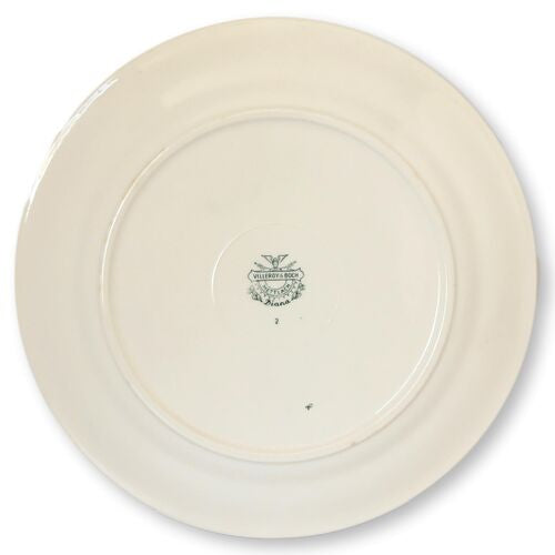 1930s Villeroy & Boch Co. "Diana" Dinner & Salad Plate Set