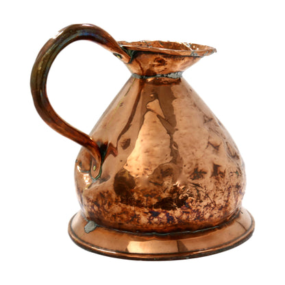 18th-C. Georgian English Copper 1 Gallon Ale Jug