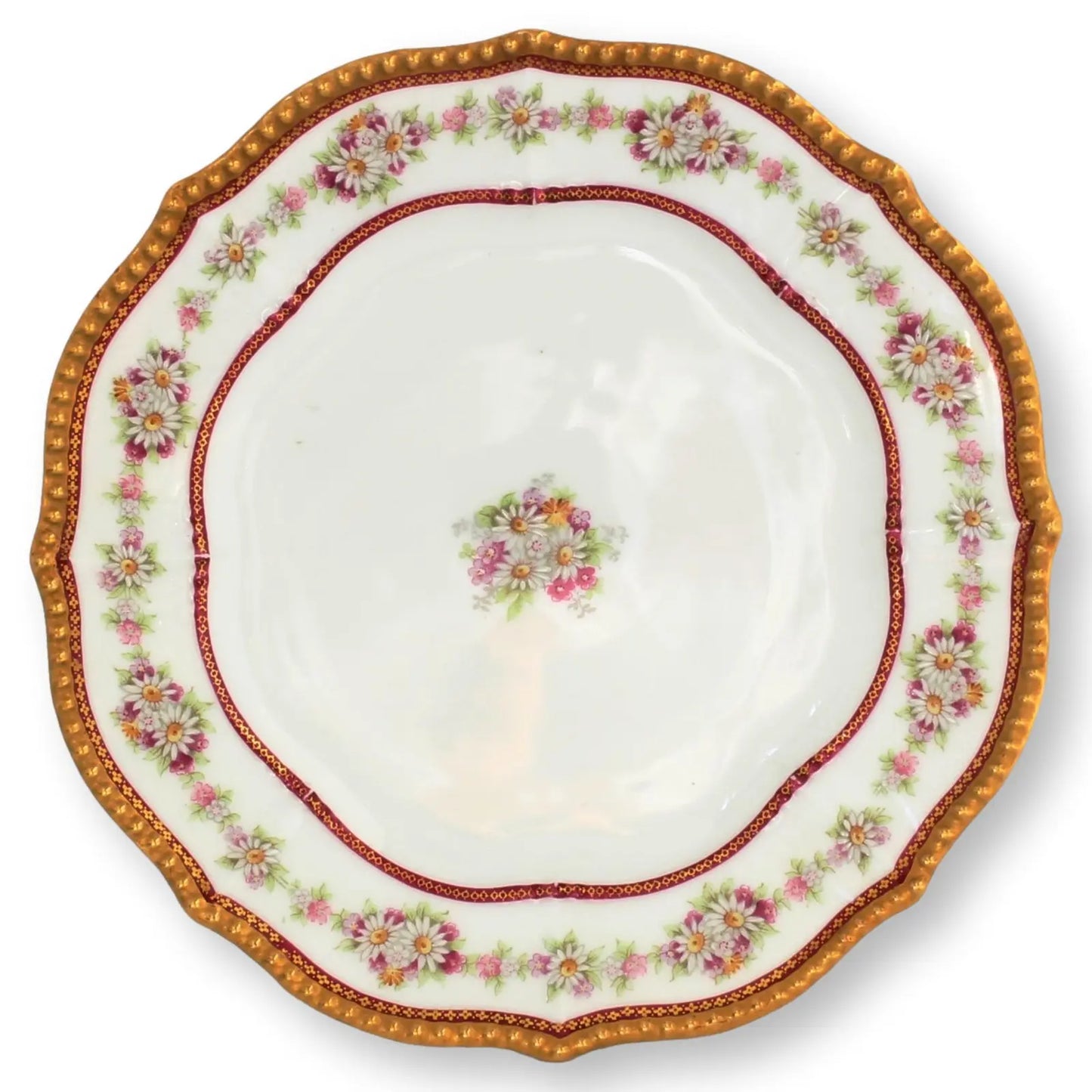Antique French Limoges Plates, Set of 10