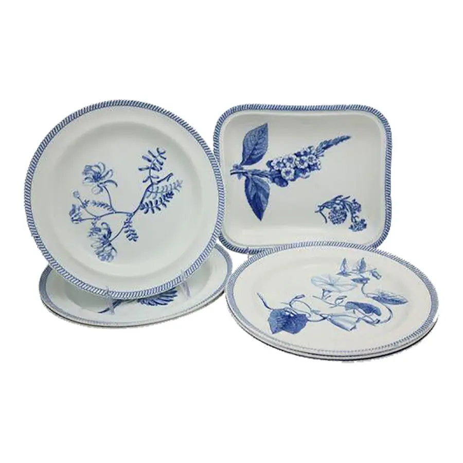 Antique Wedgwood English Creamware Set- 7 Pieces