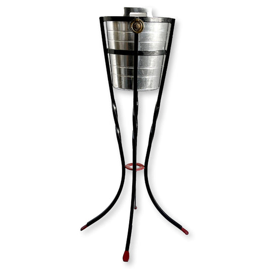Midcentury Art Deco Floor Standing Champagne Bucket