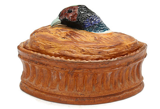 Antique French Pillivuyt Game Baking Dish
