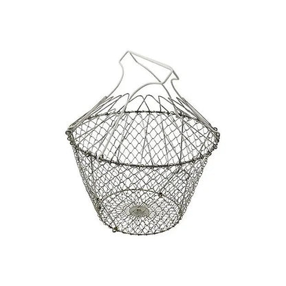 Vintage French Market Collapsible Egg Basket