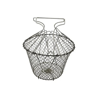 Vintage French Market Collapsible Egg Basket