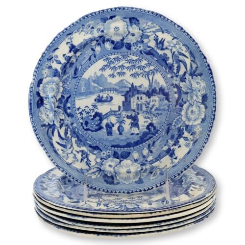 1820's English Pearlware Dinner Service, 11pc