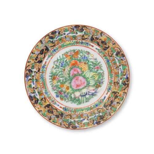 Chinese Thousand Butterfly Plates S/6