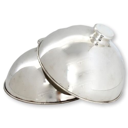 Art Deco Food Cover Cloches / Domes, s/2