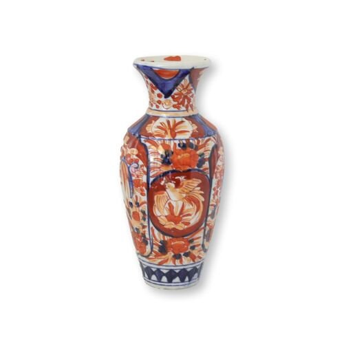 9.75" Antique Japanese Imari Vase