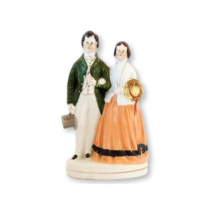 1860's English Staffordshire Couple