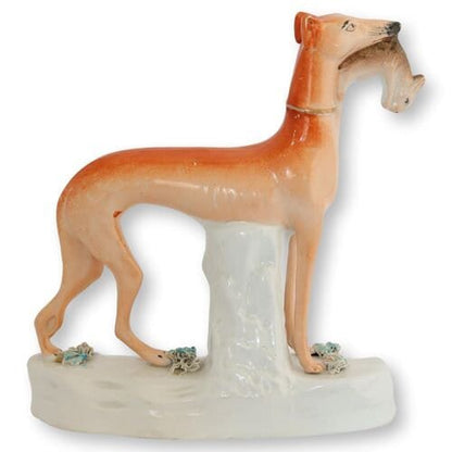 Staffordshire Greyhound & Rabbit