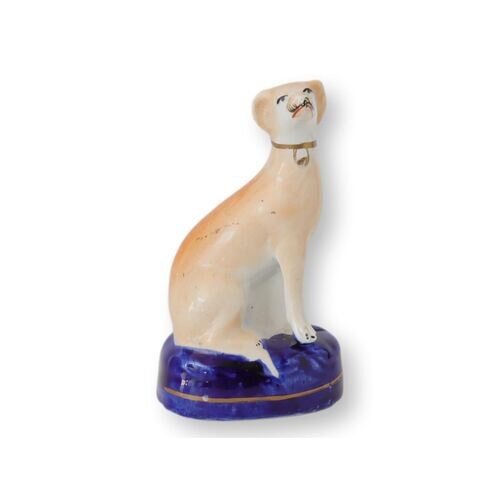 Antique English Staffordshire Dog