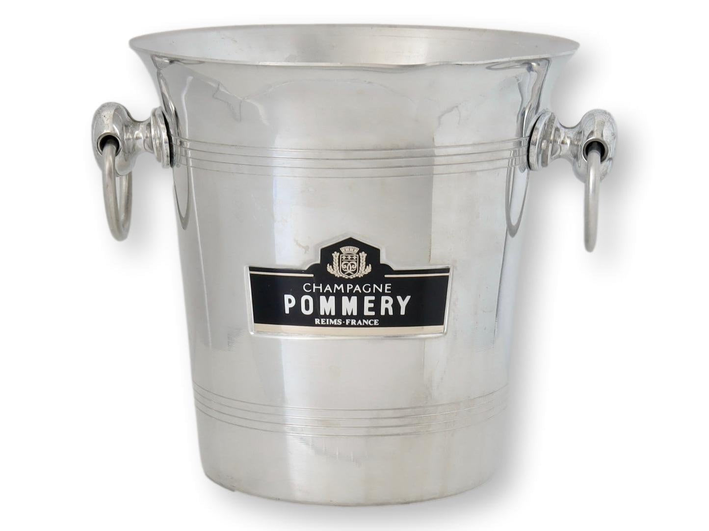 Vintage Pommery French Champagne Ice Bucket