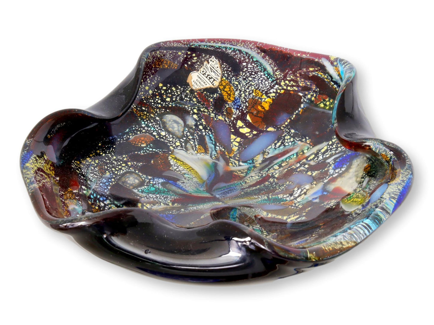 Midcentury Italian Murano Glass Bowl